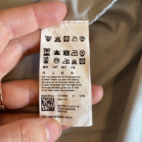 Hugo Boss size L men’s long sleeve polo - Picture 8 of 10